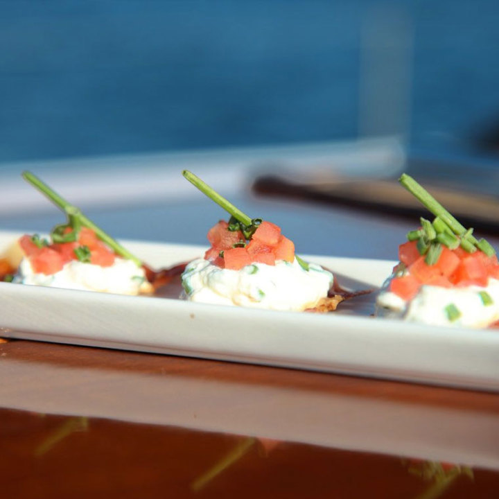 Dîner à bord du Yacht Scuderia