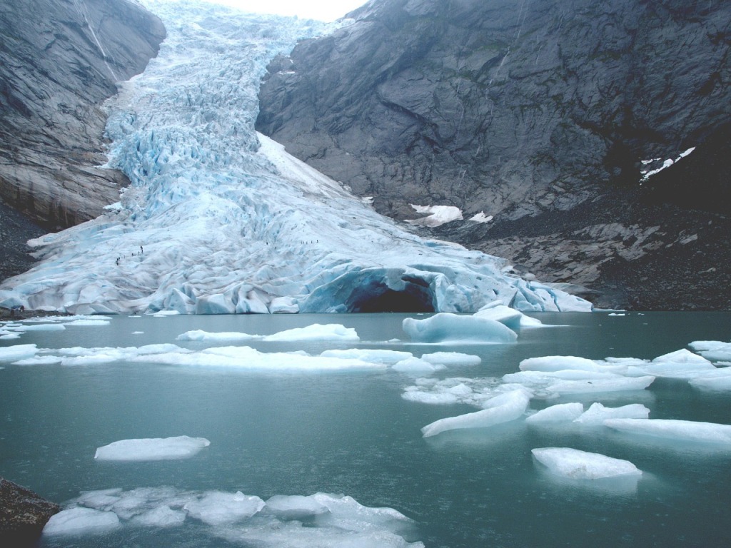 Norvège - Briksdal glacier